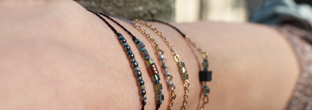 Faunauges Schmuck - Armbänder und Ohrringe im Layer Look und Statement Look