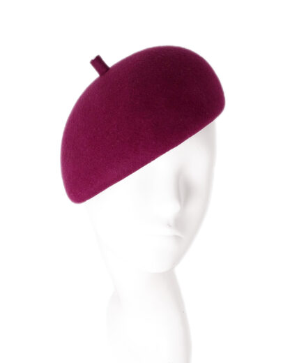 Béret Leni in Fuchsie von Faunauge aus Leipzig